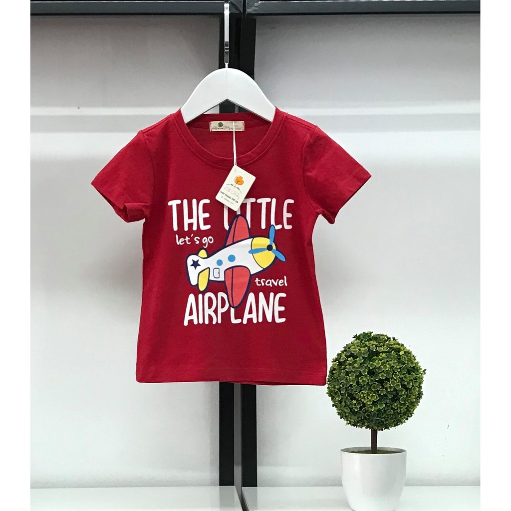 Áo cotton xược bé trai Oskosh Litibaby