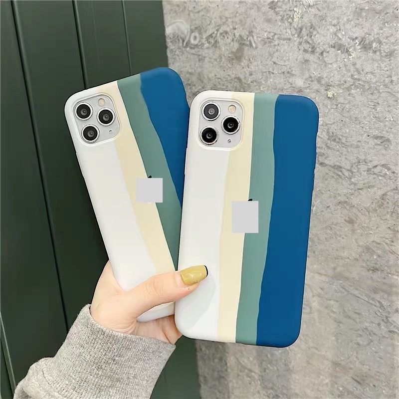 𝐂𝐨́ 𝐬𝐚̆̃𝐧 𝐜𝐡𝐨 𝐢𝐏𝐡𝐨𝐧𝐞 𝟏𝟐 Ốp chống bẩn cầu vồng tone trắng full cạnh, bẩn lau là sạch
