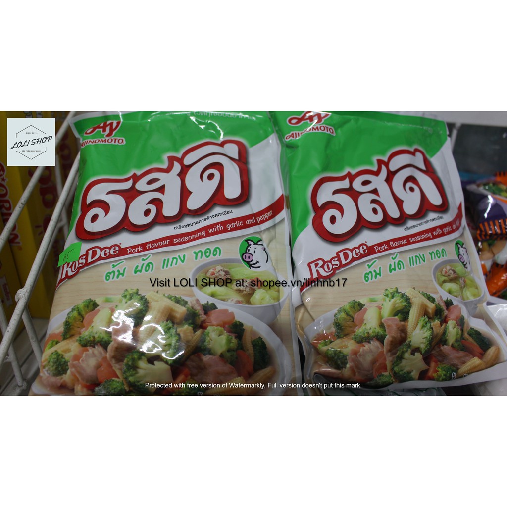 HẠT NÊM HEO AJINOMOTO ROSDEE THÁI LAN CAO CẤP