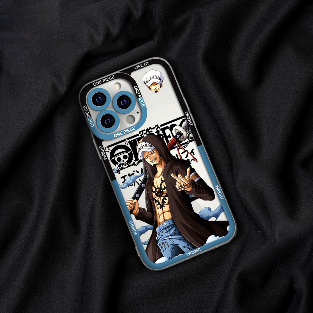 Ốp lưng iphone cạnh vuông Trafalgar D.Water Law One Piece anime Wrightcase 6plus/7/8/8plus/x/xs/11/12/pro/max/plus/proma