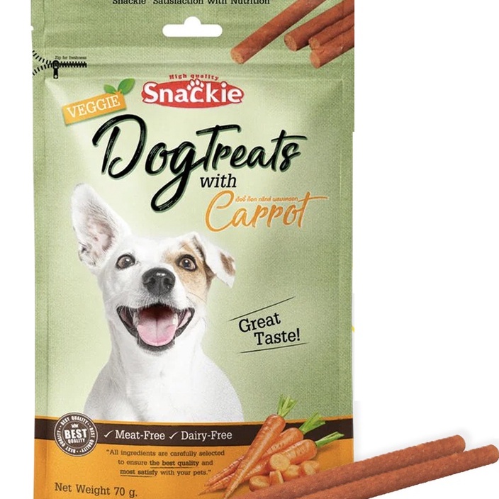 Bánh thưởng cho cún Snackie 70gr - Petemo Pet Shop