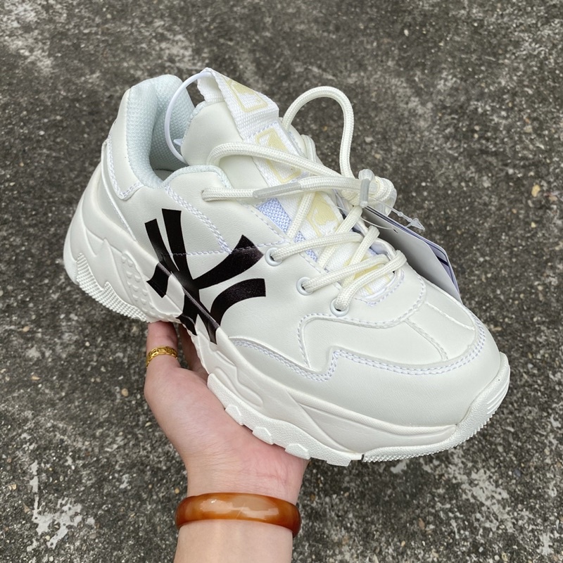 Giày thể thao in UV chữ NY nghiêng cao cấp