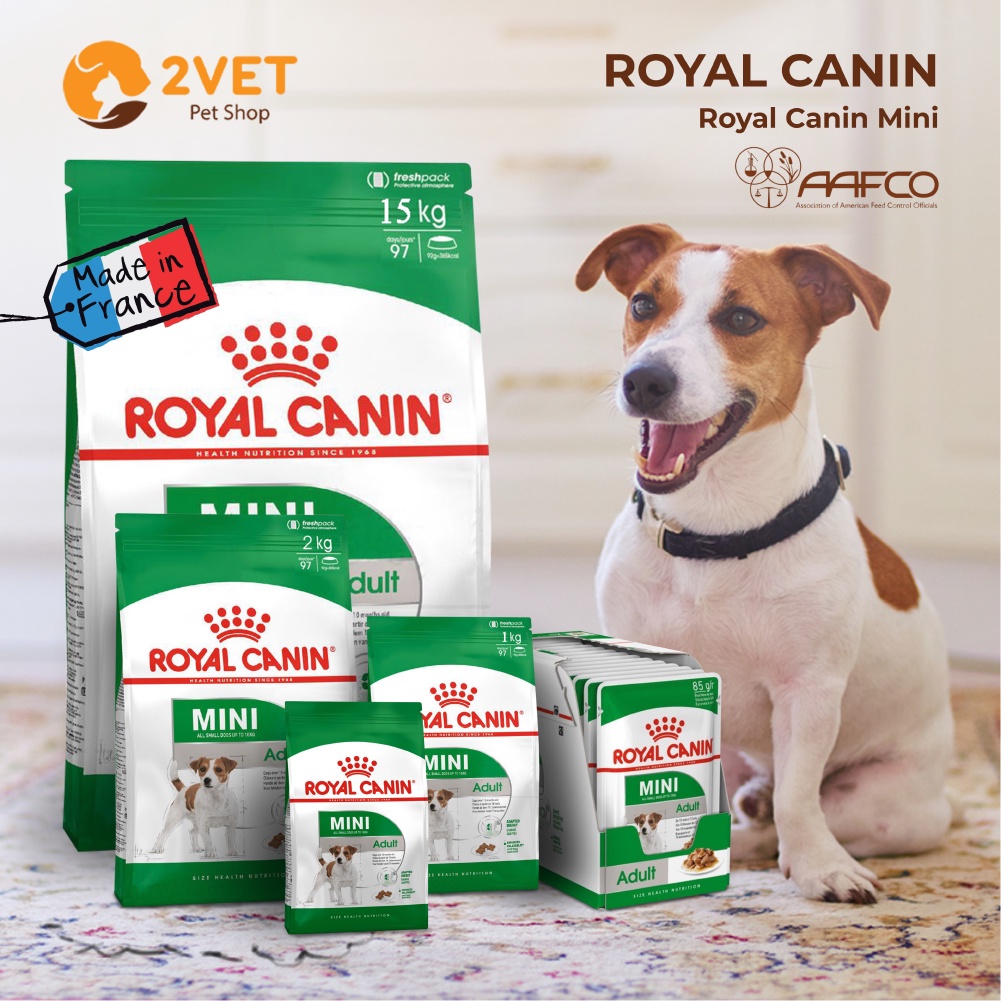 Thực Phẩm Hạt Khô Cho Chó Royal Canin Mini Adult – Trọng Lượng 800G – Đồ Ăn Cho Chó Nhỏ Trưởng Thành