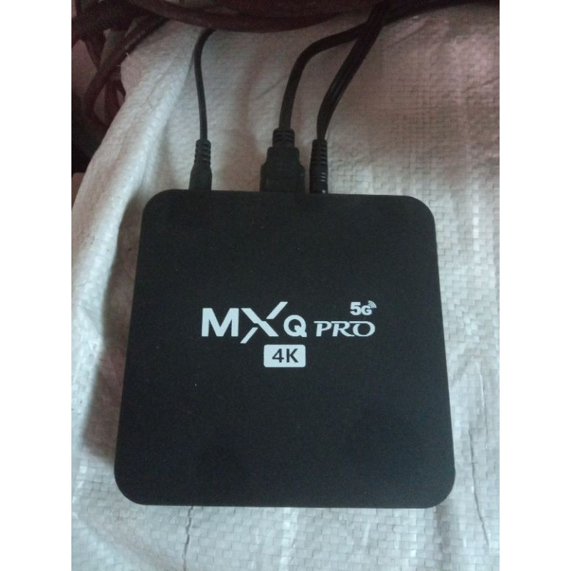 Android box tv Mxq pro 4K 5G