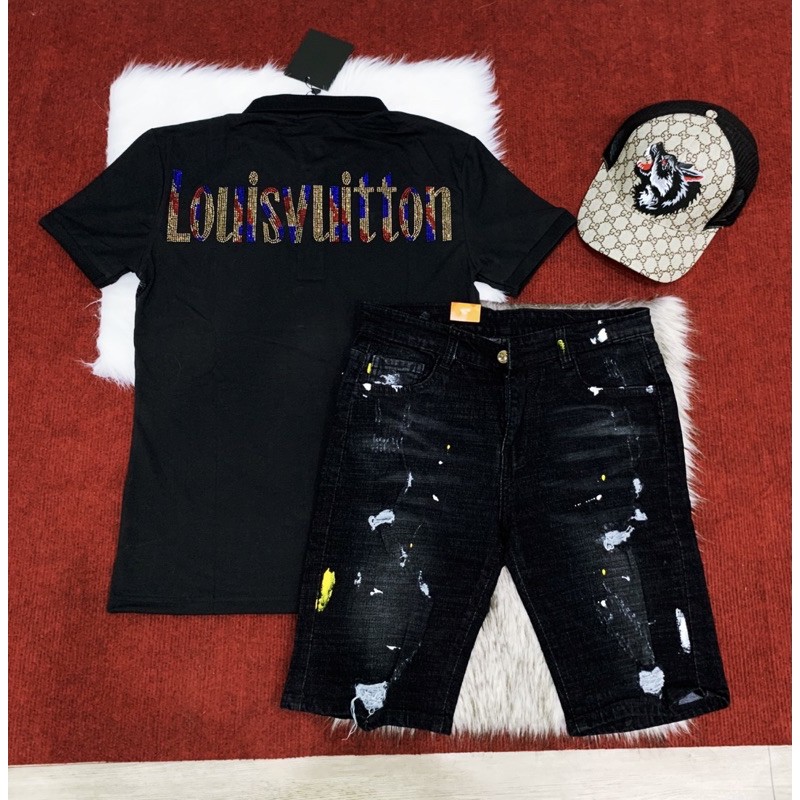 áo thun đính đá hai mặt ( video cận sàn ) | BigBuy360 - bigbuy360.vn