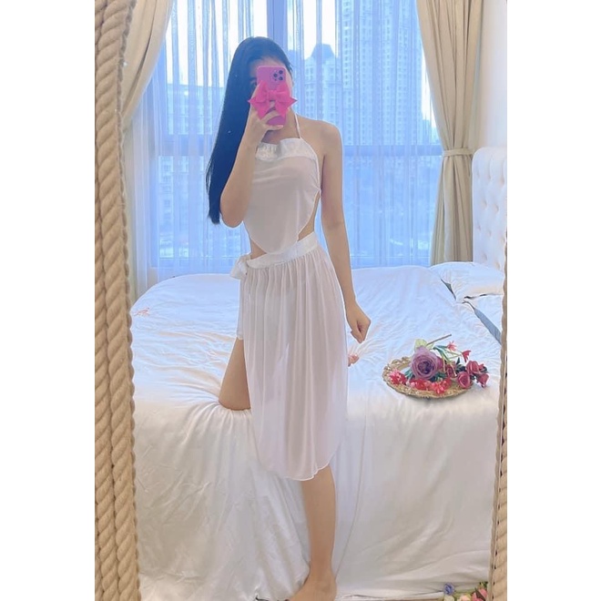 ( ảnh thật) SX871 - Áo yếm kèm quần mỹ nhân Trung Hoa - Bộ đồ Cosplay sexy - KELLYWANG