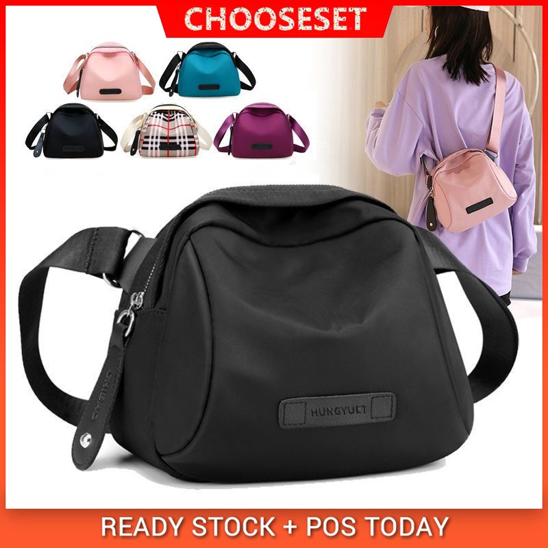 Túi Đeo Vai Cỡ Nhỏ Bằng Nylon Thời Trang Cho Nữ