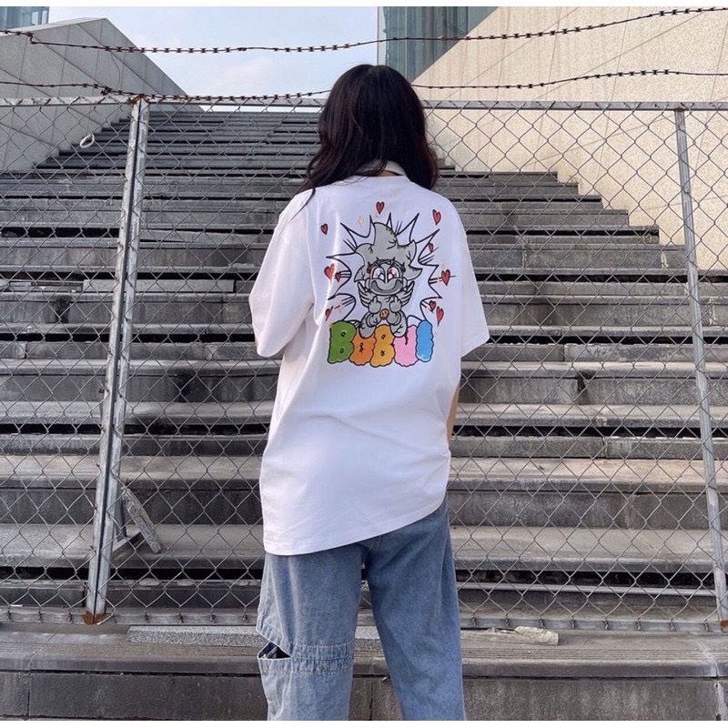 Áo thun BOBUI TIE DYE artwork Sài Gòn form rộng tay lỡ cặp đôi ulzzang