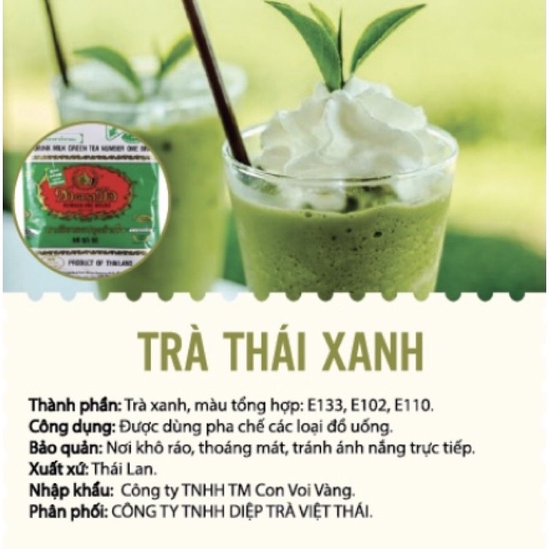 Trà thái xanh 200g