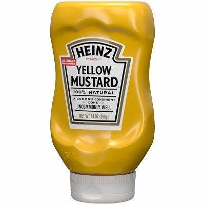 Mù tạt vàng Organic Heinz Yellow Mustard chai 226g