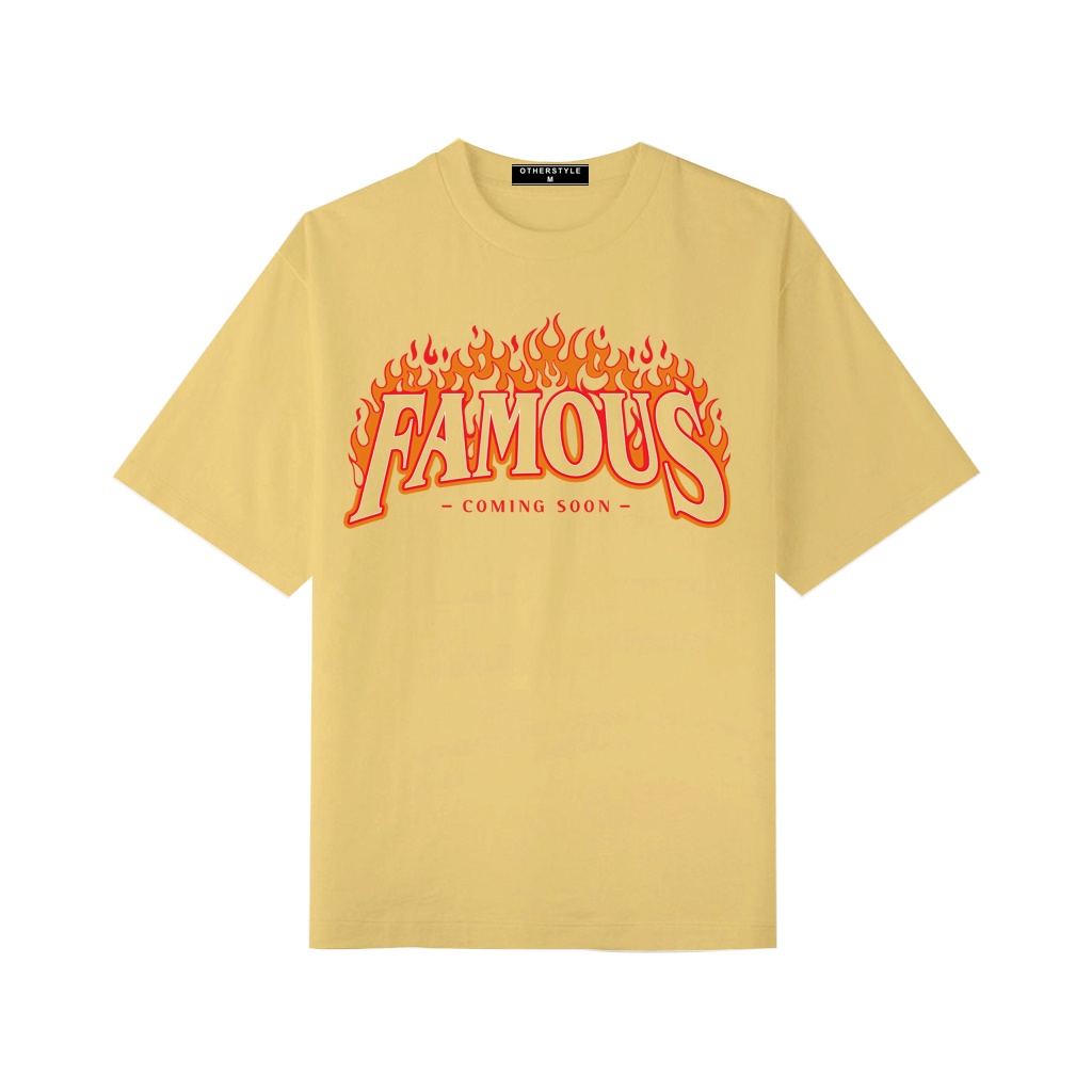 Áo Thun FAMOUS FIRE Nam Nữ Ulzzang Unisex