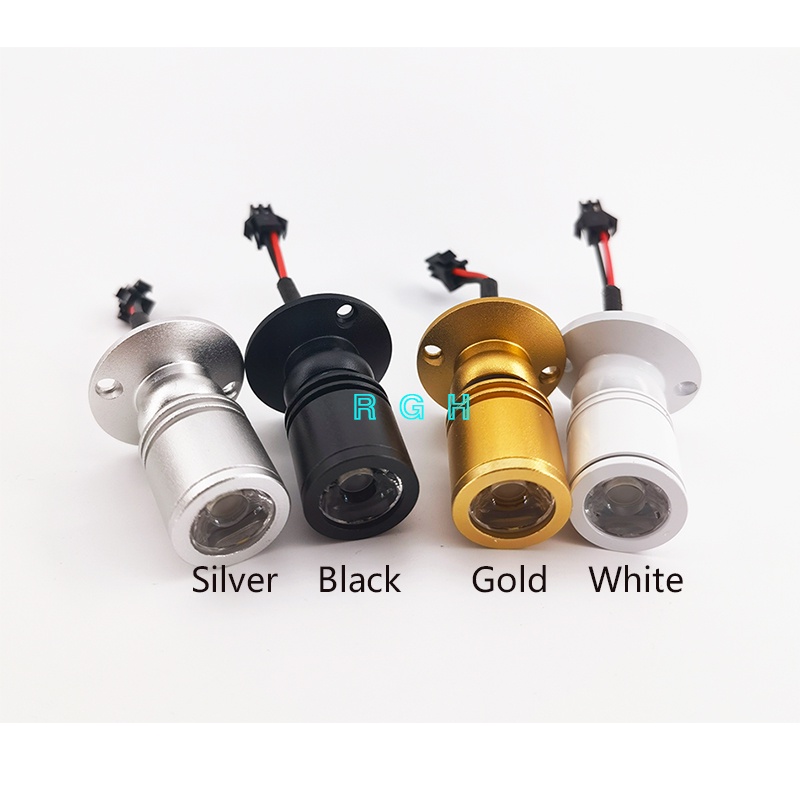 1w 3W Mini Spotlight Đèn Trần Led Âm Trần Đèn Downlight Trang Sức Tủ Đèn Bao Gồm Led Driver