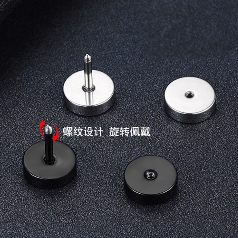 Khuyên tai VNOX bằng thép không gỉ thời trang cho nam và nữ