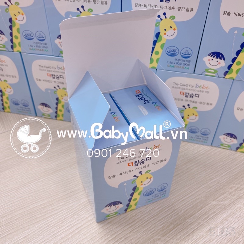 Canxi + d3 dạng bột for bebe Hàn Quốc