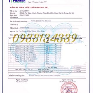 (CHÍNH HÃNG) THUỐC YANHEE BOOST THÁI LAN