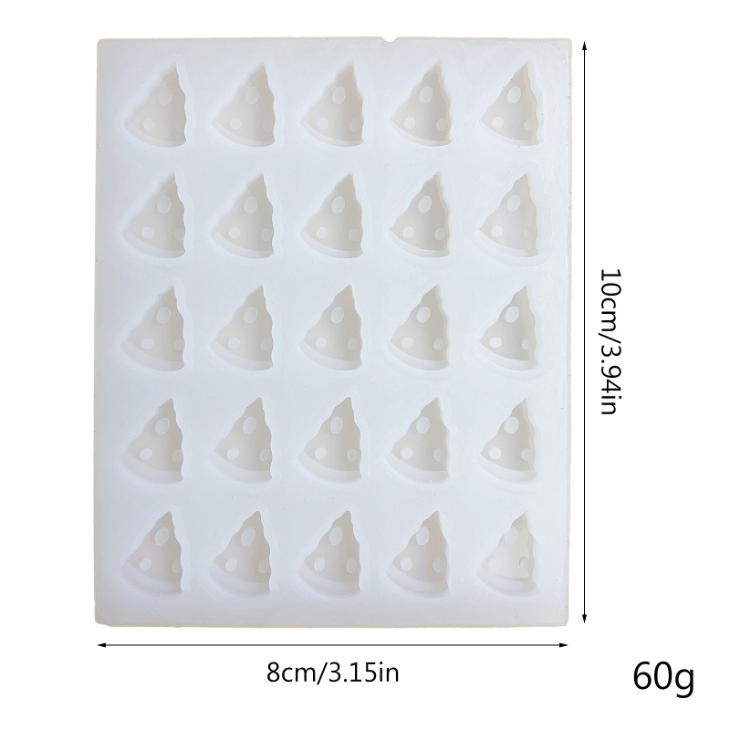 Khuôn Silicone Làm Bánh Pizza Bằng Nhựa Resin