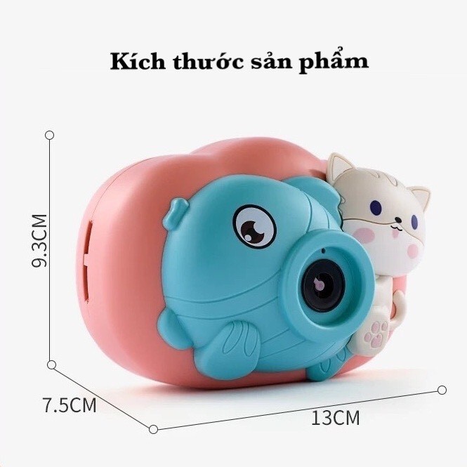 Máy ảnh bong bóng tự động chạy bằng pin hình mèo - DOZKIDZ