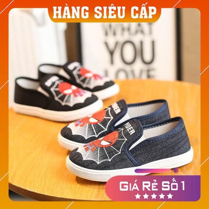 Gìày Trẻ Em [⚡FREESHIP⚡ Đơn Từ 250K]  Giày Siêu Nhân SpiderMan Cho Bé Trai 2 - 8 tuổi LH100