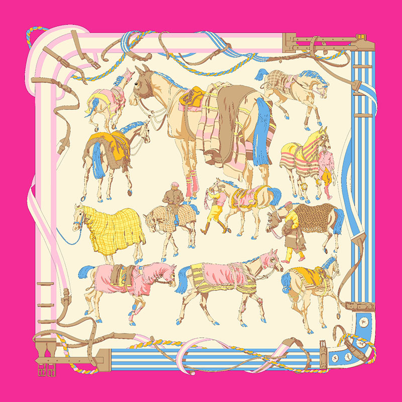 Silk scarf women's imitation silk versatile professional small square scarf | BigBuy360 - bigbuy360.vn