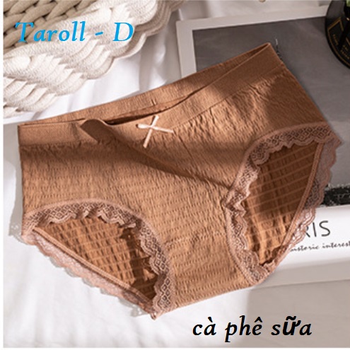 Quần lót nữ bong bóng Nhật Bản giữa eo graphene cotton kháng khuẩn  liền mạch sexy