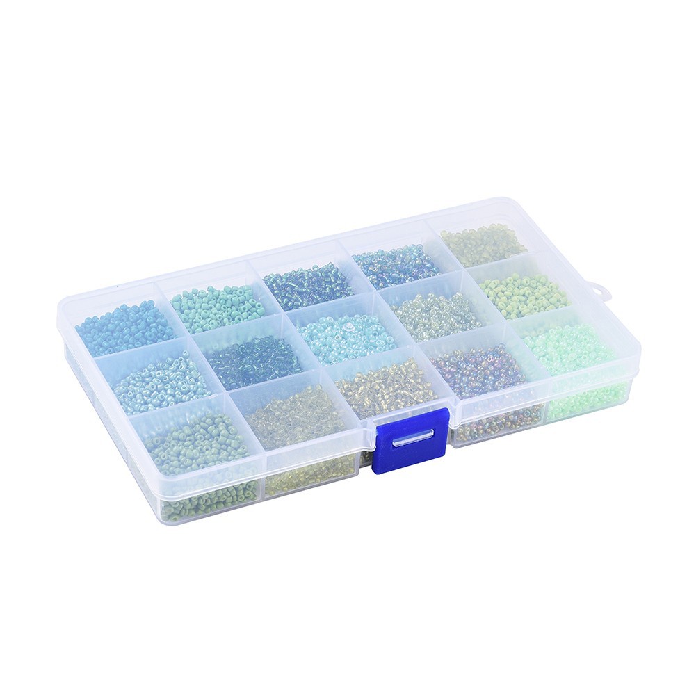 Chuỗi Hạt Thủy Tinh Nhiều Màu Sắc 2 / 3 / 4mm Dùng Làm Trang Sức Thủ Công