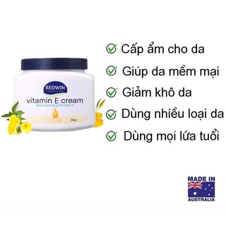 KEM DƯỠNG VITAMIN E REDWIN