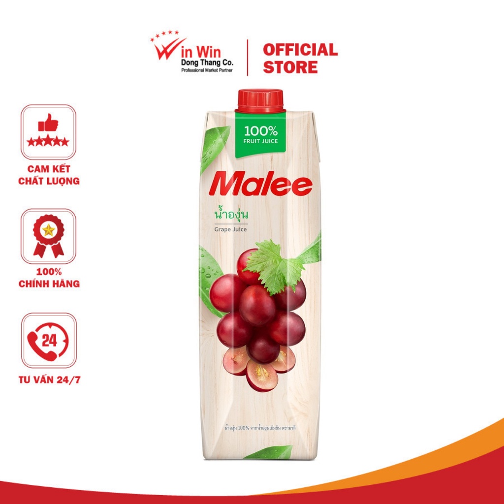 Nước Ép Nho Malee 1L