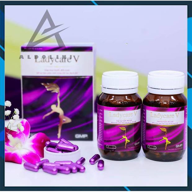 VIÊN UỐNG LADY CARE V - Hỗ Trợ Sinh Lý Nữ Ngăn Ngừa Triệu Chứng Mãn Kinh Tăng Se Khít Đàn Hồi - CHÍNH HÃNG HỘP 30V | BigBuy360 - bigbuy360.vn