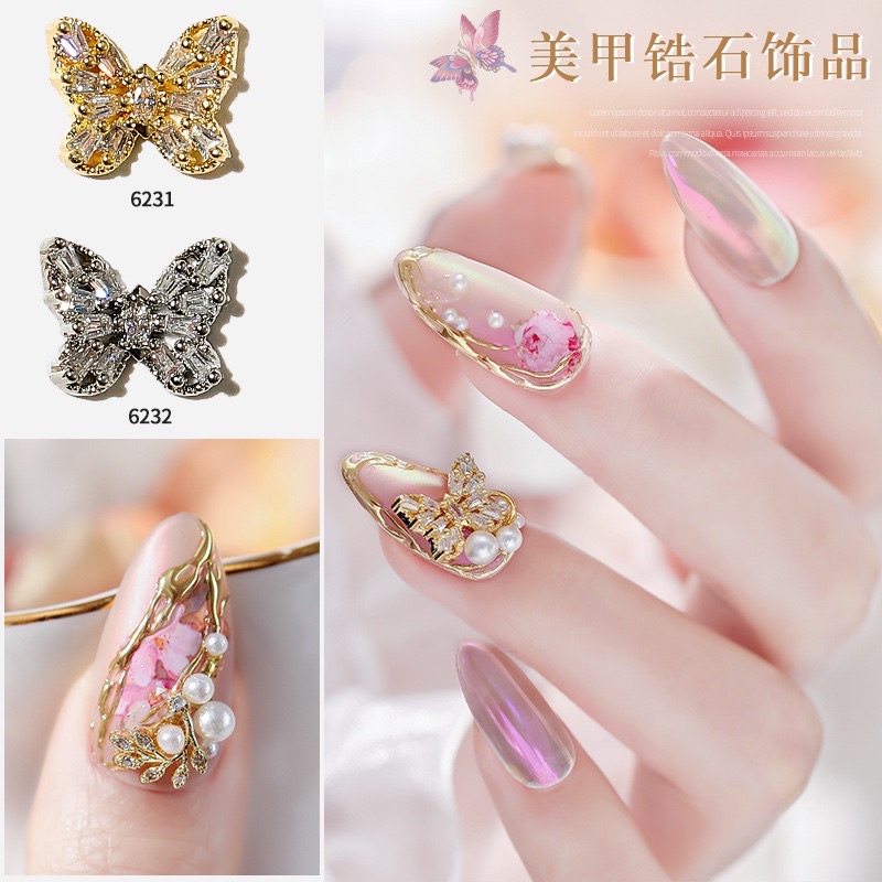 Charm đá cao cấp ,phụ kiện trang trí nail / móng tay