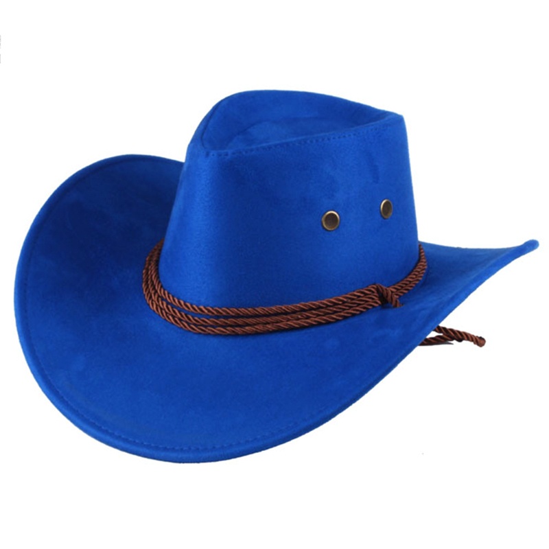 Mũ Cao Bồi Giả Da Phong Cách Cao Bồi Phương Tây