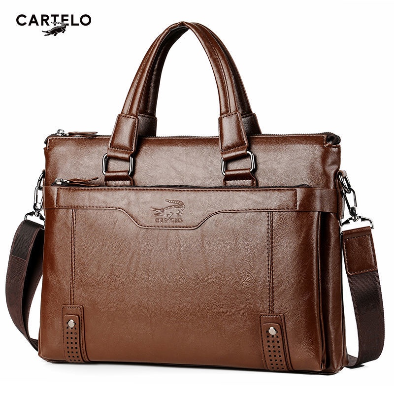 Túi xách da cá sấu phong cách doanh nhân cho nam | BigBuy360 - bigbuy360.vn