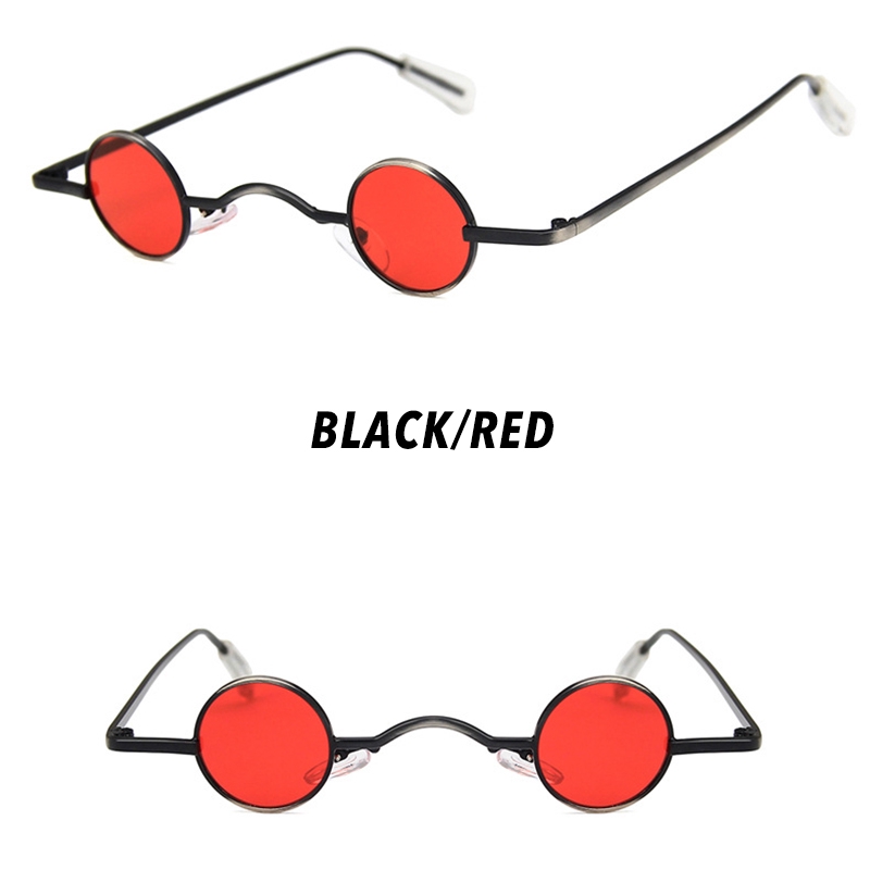 Kính Mát Gọng Tròn Màu Sắc Ngọt Ngào Phong Cách Retro