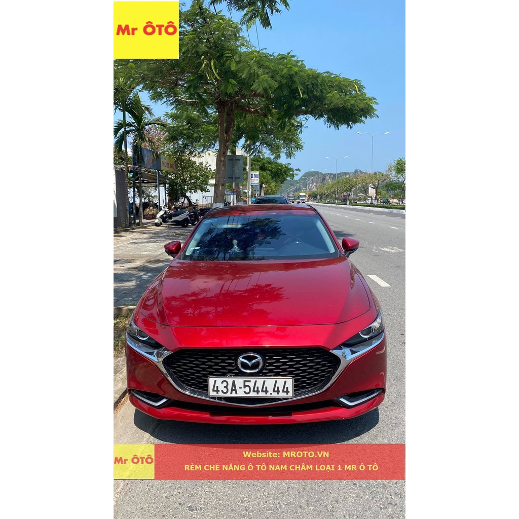 Rèm Che Nắng chống UV Xe Mazda 3 sedan 2020 - 2023  Hàng Loại 1 MR.ÔTÔ -Bảo Hành 2 Năm