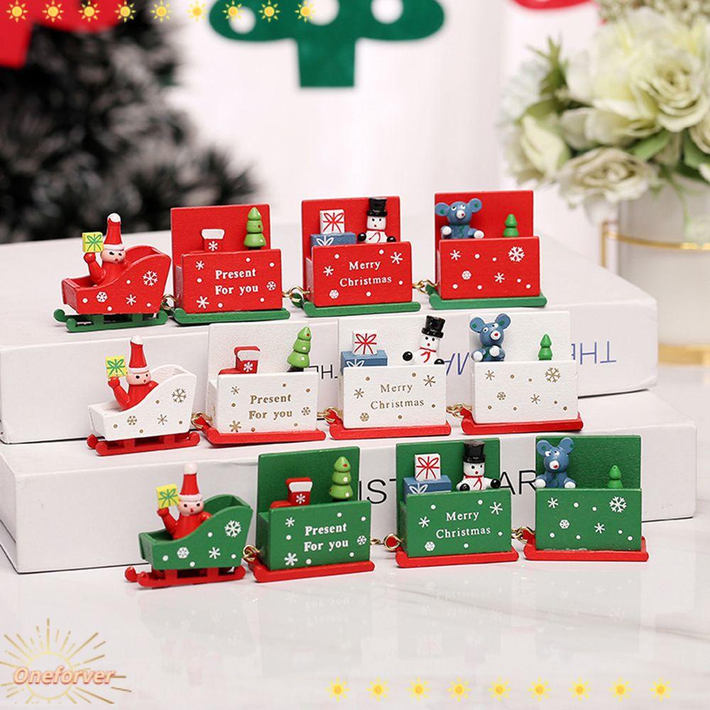 Phụ Kiện Trang Trí Giáng Sinh Và Năm Mới Bằng Gỗ