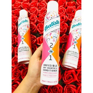 Dầu gội khô Batiste Dry Shampoo 2 in 1