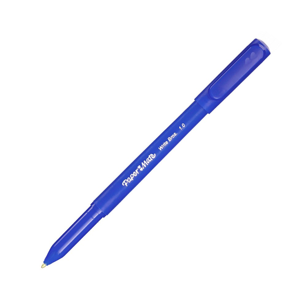 Bút bi Paper Mate Write Bros 1.0mm - Màu xanh dương (Blue) (New version)