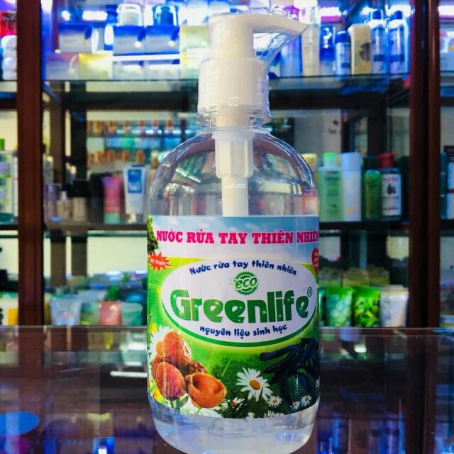 Nước rửa tay sinh học Greenlife