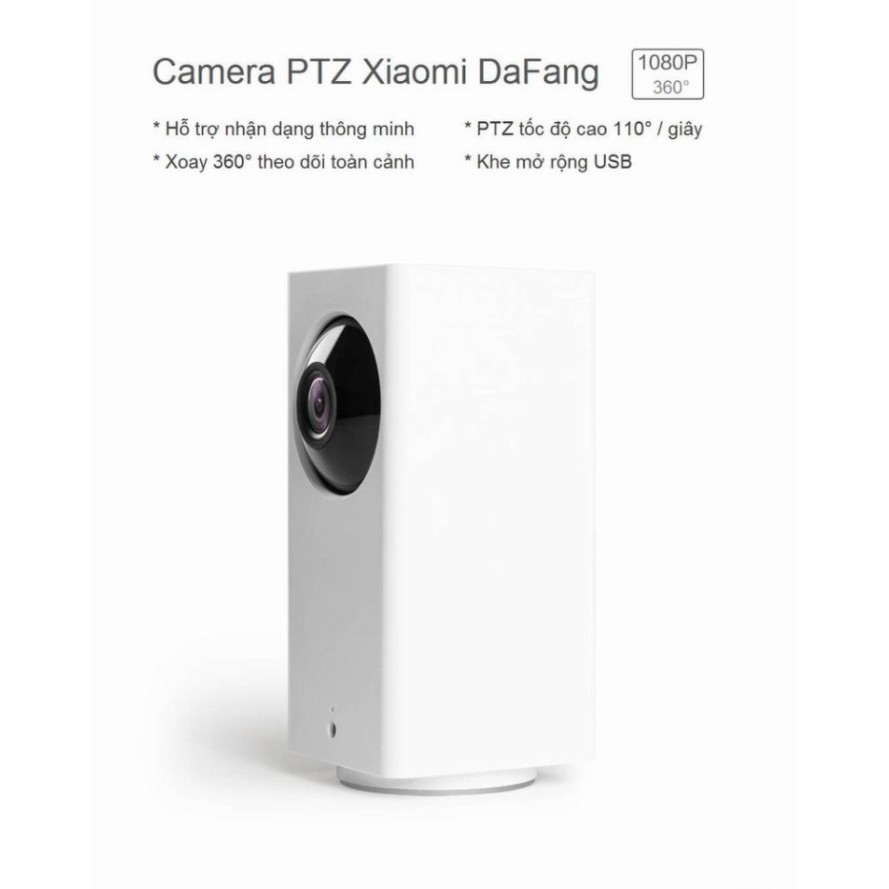 Camera quan sát Xiaomi Dafang Square - Hàng chính hãng - Bảo hành 12 tháng