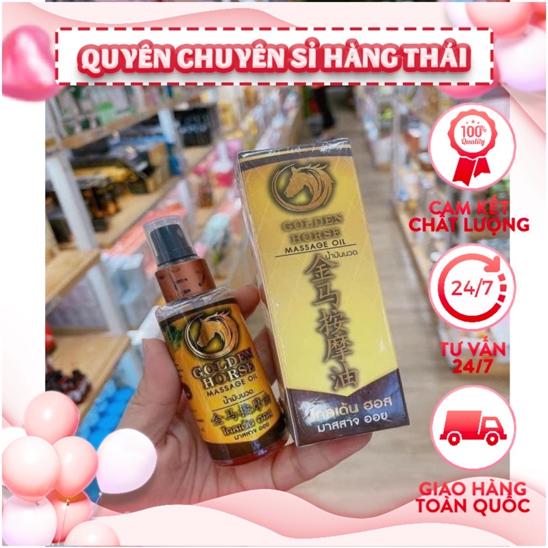 dầu nóng golden horse thái lan