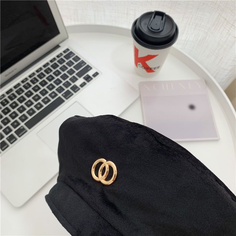 Mũ Nón Nồi Beret Chất Liệu Vải Nhung (SẴN)