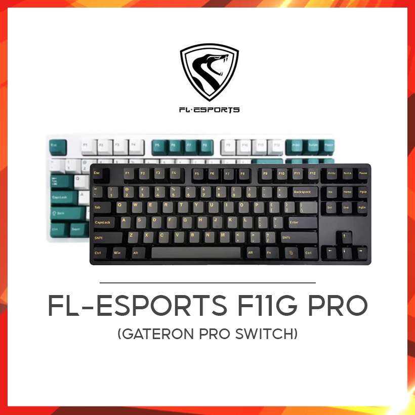 [Mã ELHAMS5 giảm 6% đơn 300K] Bàn Phím Cơ F11G Pro Hàng Chính Hãng (Gateron Pro Switch)