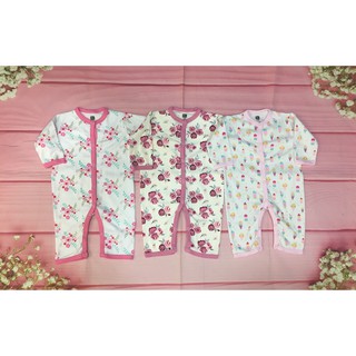 set 3 body dài cho bé sơ sinh, quần áo mùa hè cho bé