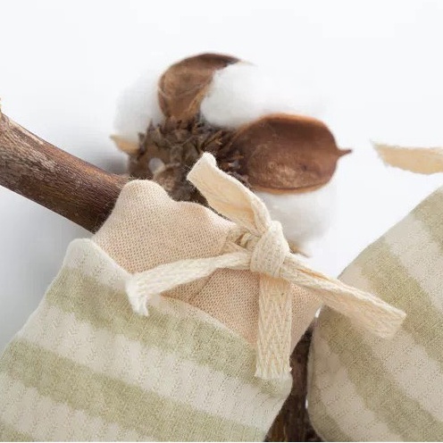 Bao tay sơ sinh Lavia chất liệu cotton hữu cơ tự nhiên không chất tẩy nhuộm an toàn cho bé