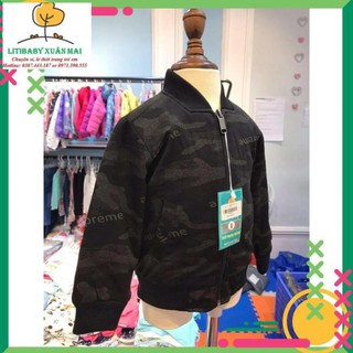 Áo Khoác BomBer thương hiệu Litibaby size 1-6t,dành cho bé từ 9kg đến 20kg có size to