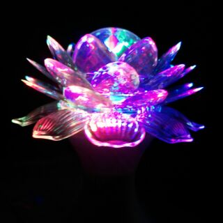 Đèn led xoay nhiều màu