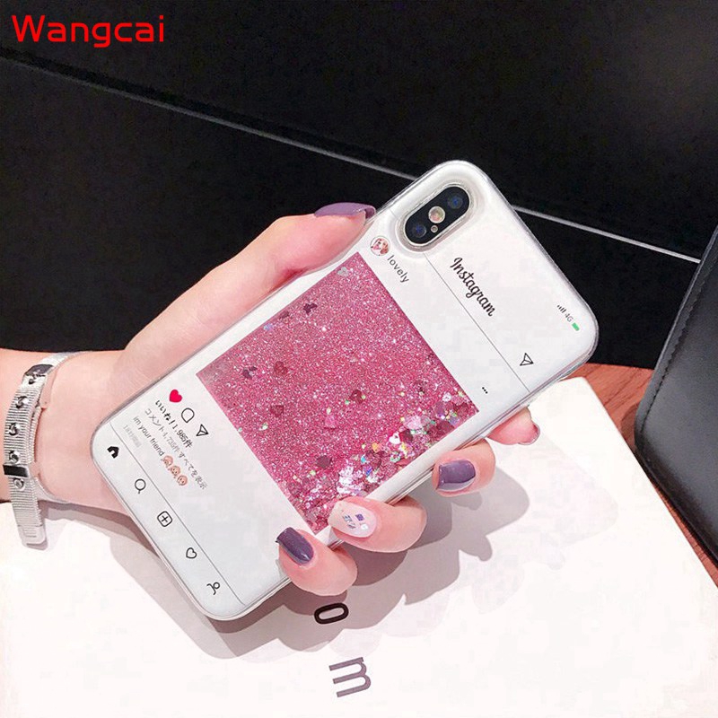 OPPO Realme 6 5 Pro A92s A8 A31 2020 Case Quicksand Liquid Unicorn Flamingo Glitter Bling Cute Cartoon Clear Case Cover