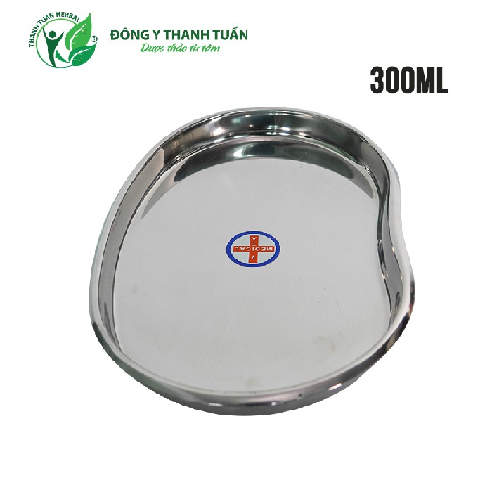 Khay Y Tế Hạt Đậu Inox Có Nhiều Kích Thước Nhỏ 300ml, Trung 400ml, Lớn 800ml