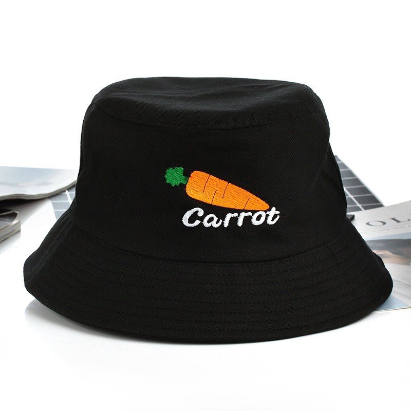 Mũ Bucket cà rốt - Nón Tai Bèo cà rốt Chất Vải Kaki Mịn Form Chuẩn Đẹp có 2 màu