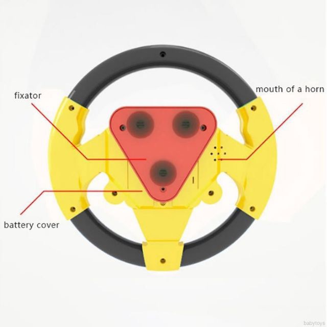 Vô lăng xe hơi đồ chơi Trẻ em phát nhạc