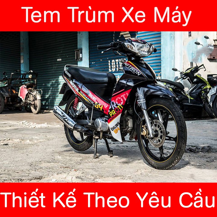 Tem trùm sirius motul đỏ đen cực đẹp